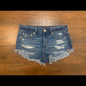 Jean shorts from American eagle